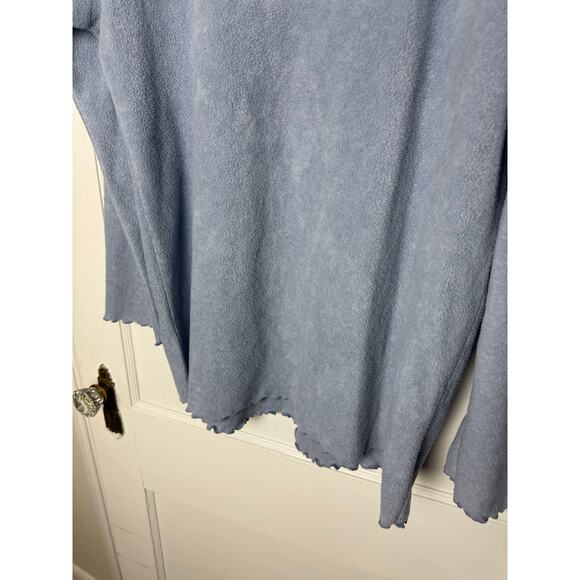 Vintage Outer Banks Granny Blue Fleece Embroidered Crewneck Sweatshirt Size XL - Picture 3 of 7